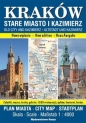 Kraków. Stare Miasto i Kazimierz. Plan miasta 1:4000 - Opracowanie zbiorowe